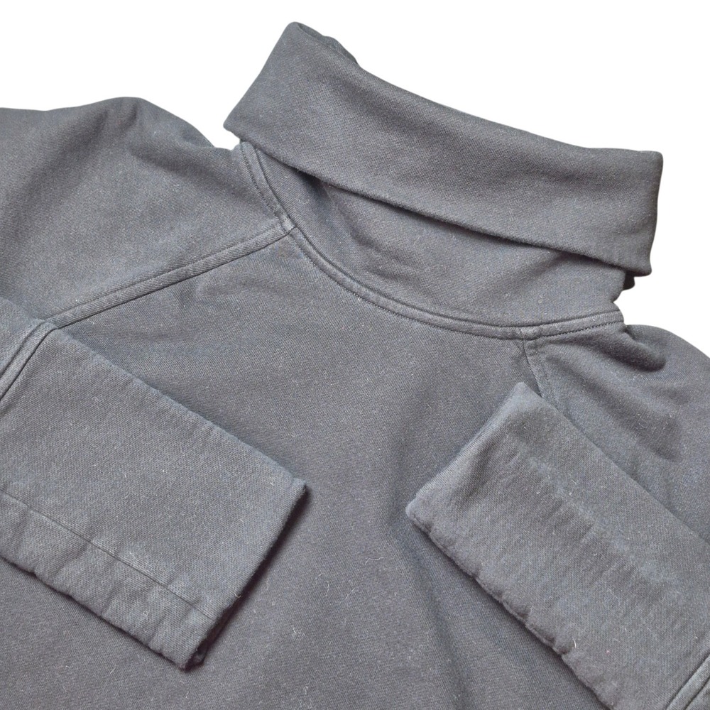 lululemon Womens Size 10 Black Cowl Neck Sweatshirt Pullover Athleisure